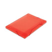 Pasta Plástica com Elástico Pequena 25x16x2cm Vermelho ACP Pasta Plástica com Elástico Pequena 25x16x2cm Vermelho ACP