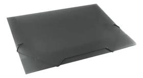 Pasta Plástica Envelope Ofício Com Elástico Fumê Dac Preto Pasta Plástica Envelope Ofício Com Elástico Fumê Dac Preto