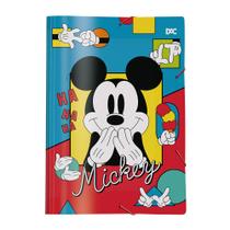 Pasta Plastica Mickey A4 Aba Com Elastico Dac Pasta Plastica Mickey A4 Aba Com Elastico Dac