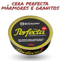 Pasta Polidora Brilho Granito Marmore Cera Perfecta Preta