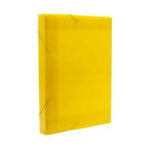 Pasta Polionda Ofício 2.0cm Amarelo Golden Kraft