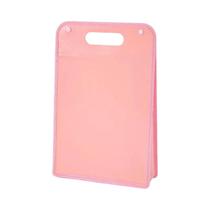 Pasta Portátil A4 Durável Com Fecho Autoadesivo E Alça Para Escritório, Escola E Formatura