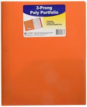 Pasta Portfólio C-Line Polipropileno 2 Bolso com Grampos Laranja Pasta Portfólio C-Line Polipropileno 2 Bolso com Grampos Laranja