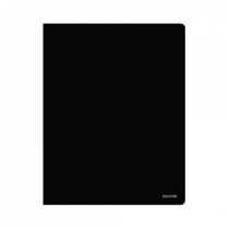 Pasta pp catalogo a4 50 envelopes 150 black preto - pal-01331