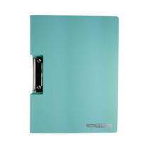 Pasta Prancheta Horizontal A4 Azul Claro Yes com Bolso Interno Documentos Apresentação Profissional