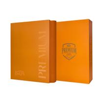 Pasta Premium 3x3 Laranja c/ 20 Folhas (Comporta até 360 Cards) BRA - BC-2058 Pasta Premium 3x3 Laranja c/ 20 Folhas (Comporta até 360 Cards) BRA - BC-2058
