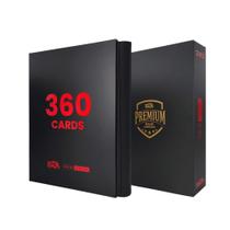 Pasta Premium 3x3 Preta/Vermelha com 20 Folhas Frente e Verso BRA - BC-2050-1 Pasta Premium 3x3 Preta/Vermelha com 20 Folhas Frente e Verso BRA - BC-2050-1