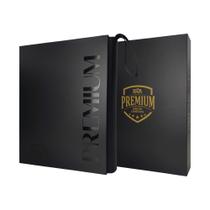 Pasta Premium 3x3 Sem folhas Internas Preta BRA - BC-2120