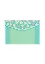 Pasta premium c/ botao love flowers (verde) 1 un - molin Pasta premium c/ botao love flowers (verde) 1 un - molin