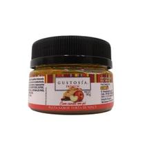 Pasta premium sabor torta de maçã Gustosia MEC3 com 90g