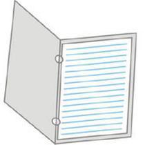 Pasta Proposta Ofício Branca Duplex Pacote com 10