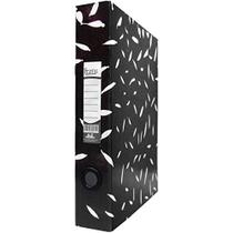 Pasta Registradora Oficio Estreita Tigrada Pasta Registradora Oficio Estreita Tigrada