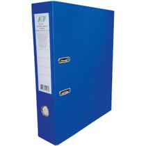 Pasta Registradora Ofício Larga Azul com 2 Argolas