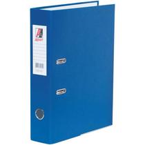 Pasta registradora oficio larga azul luxo polycart