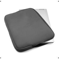 Pasta Rigida Case De Notebook S/Bolso Lisa Cinza 14.1/15.6/17.3 Polegadas Neoprene