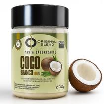 Pasta Saborizante de Coco Branco 100% 200g Original Blend