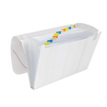 Pasta sanfona a4 12div line cristal dac