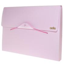 Pasta Sanfonada 12 Divisões Dello Serena linho Cores Pastel Pasta Sanfonada 12 Divisões Dello Serena linho Cores Pastel