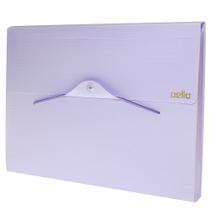 Pasta Sanfonada 12 Divisões Dello Serena linho Cores Pastel Pasta Sanfonada 12 Divisões Dello Serena linho Cores Pastel