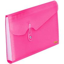 Pasta Sanfonada 12 Divisórias A4 Rosa Ref.6090pp-rs dac