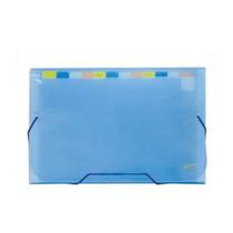 Pasta Sanfonada A4 12 Divisórias Azul Dac Pasta Sanfonada A4 12 Divisórias Azul Dac