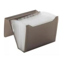 Pasta Sanfonada A4 31 Divisórias Plástica Fumê - ACP