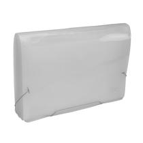 Pasta Sanfonada A4 com 12 Divisórias - Cristal Polibras Pasta Sanfonada A4 com 12 Divisórias - Cristal Polibras