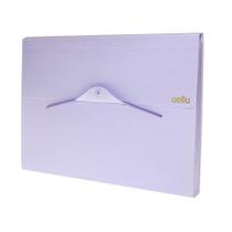 Pasta Sanfonada A4 Dello Linho Serena 12 Divisórias Lilás