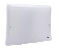 Pasta sanfonada a4 pp line cristal c/12 divisórias