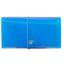 Pasta Sanfonada Acp Cheque 31 Divisórias 1028 Azul