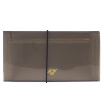 Pasta Sanfonada Acp PP Cheque 12 Divisórias Fumê 1026