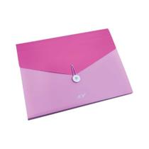 Pasta Sanfonada Candy 12 Div A4 Rosa E Lilas Acp