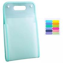 Pasta Sanfonada Com 12 Divisórias Pasta Prancheta Tamanho A4 Escritório Escolar