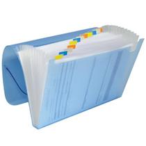 Pasta Sanfonada DAC Organizadora A4 12 Divisorias Coloridas