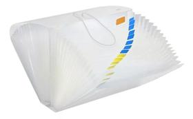 Pasta Sanfonada Média Plástica Duplicata 31 Divisórias 19x24cm ACP e Polibras Para Guardar e Organizar Documentos e Papéis Dobrados ou Metade A4 Pasta Sanfonada Média Plástica Duplicata 31 Divisórias 19x24cm ACP e Polibras Para Guardar e Organizar Documentos e Papéis Dobrados ou Metade A4