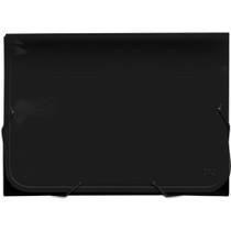 Pasta sanfonada plastica a4 12 divisoes all black - DAC