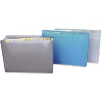 Pasta Sanfonada Plastica A4 12 Divisoes Cristal (7896644704779) - GNA