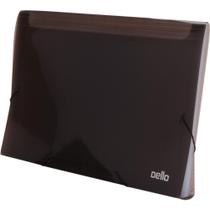 Pasta Sanfonada Plástica A4 12 Divisoes Fume Line Pasta Sanfonada Plástica A4 12 Divisoes Fume Line