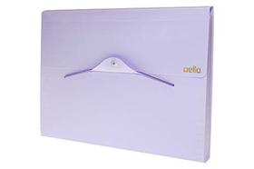 Pasta Sanfonada Plastica A4 12Div.Linho Serena Ll.Paste