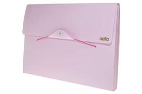 Pasta Sanfonada Plastica A4 12Div.Linho Serena Rs.Paste