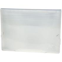 Pasta Sanfonada Plastica Porta Cheque 12 DIV. Cristal (7896644703932)