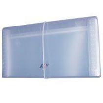 Pasta Sanfonada Plastica Porta Cheque 12 Divisoes AZUL - Acp