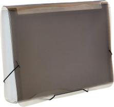 Pasta Sanfonada Plastica Tamanho A4 / Oficio - 12 Divisões 390X28X260