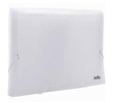 Pasta Sanfonada PP A4 12 Div. CRISTAL - Dello