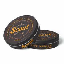 Pasta Scout Matte Medium Hold 120g - Efeito Seco e Média Fixação