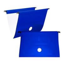 Pasta Suspensa Delloplus Haste Plast Azul