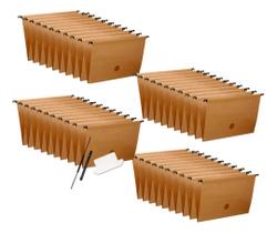 Pasta Suspensa Kraft Arquivo Com Haste Plástica Dello 40 Un Pasta Suspensa Kraft Arquivo Com Haste Plástica Dello 40 Un