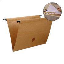 Pasta Suspensa Kraft Completa com Acessórios 10 Unidades Pasta Suspensa Kraft Completa com Acessórios 10 Unidades