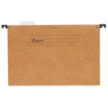 Pasta Suspensa Marmorizada Plastificada com Haste de Metal - Caixa com 50 Unidades