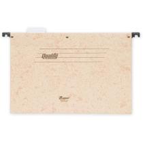 Pasta Suspensa Marmorizada Quality com Haste de Metal - Caixa com 50 Unidades